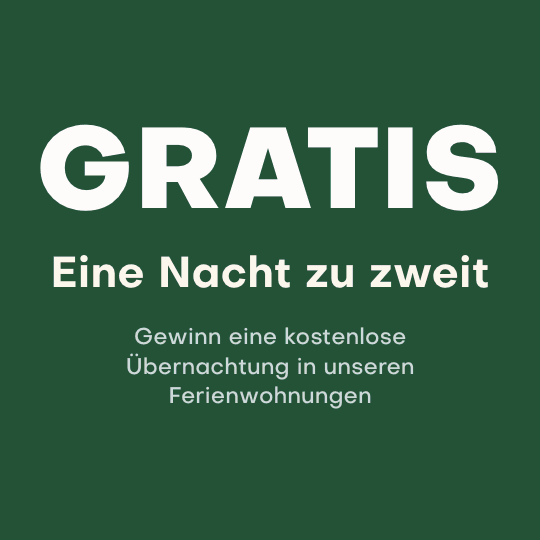 Magdalena und Martin laden zum Gewinnspiel ein: eine Nacht zu zweit gratis, dein Los fällt in den Lostopf